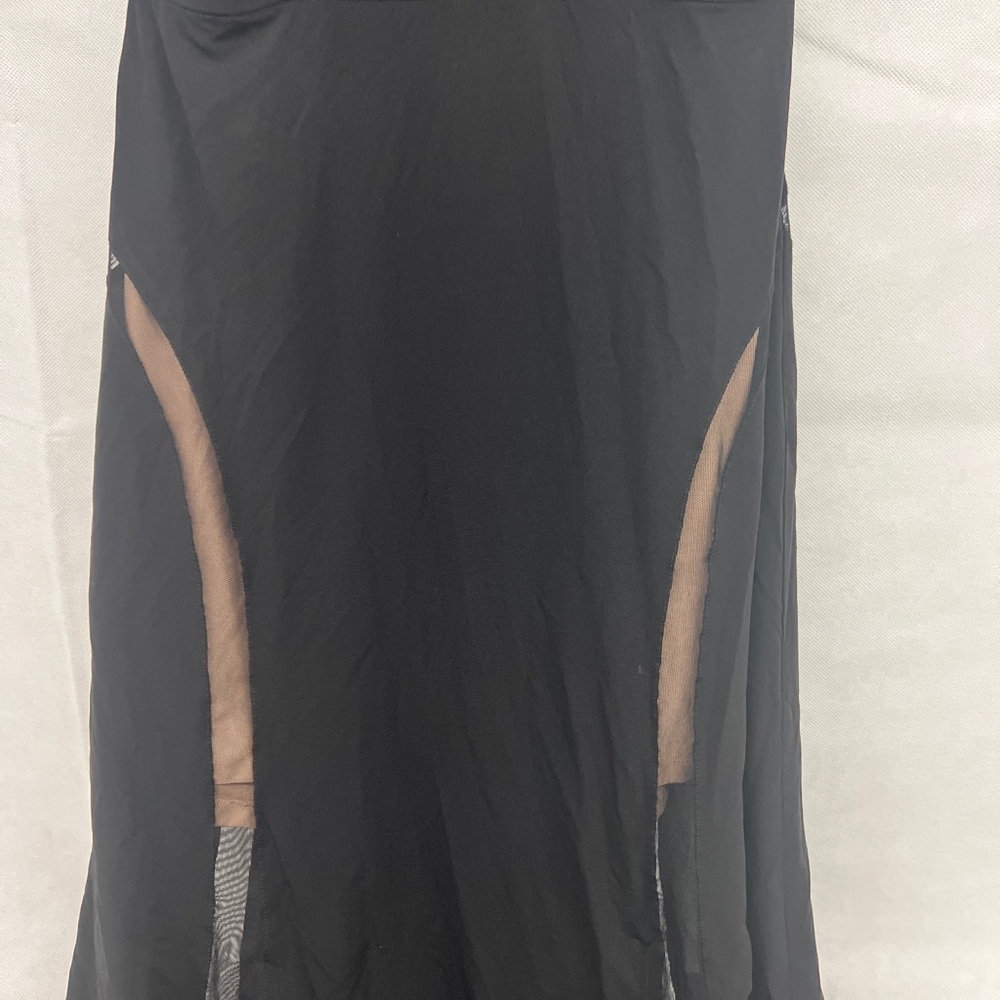 NWT NEW BCBG MAX AZRIA $338 BLACK ADELE OPEN BACK - Picture 10 of 11